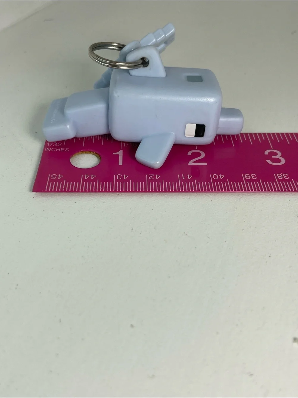 Minecraft Dolphin Bag Clip Keychain Accessory